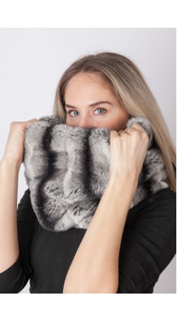 Rex – Chinchilla fur neck warmer